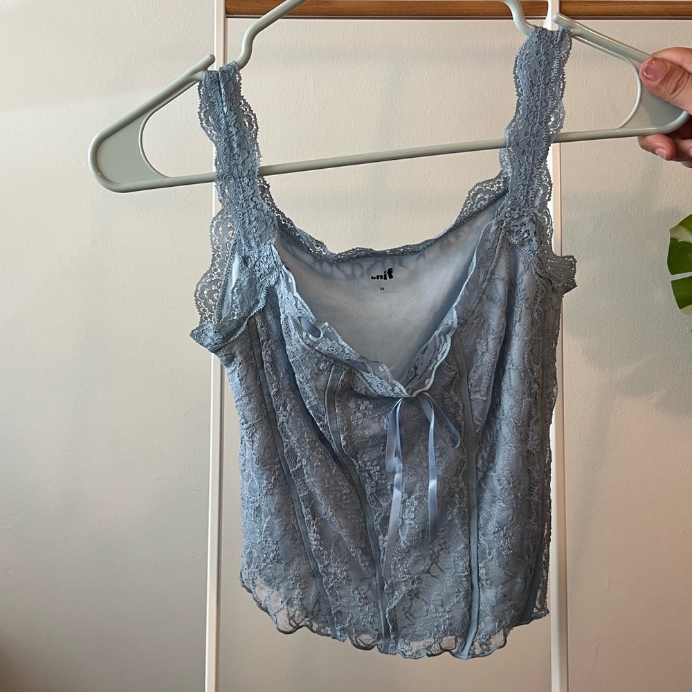 UNIF lace camisole tank worn once